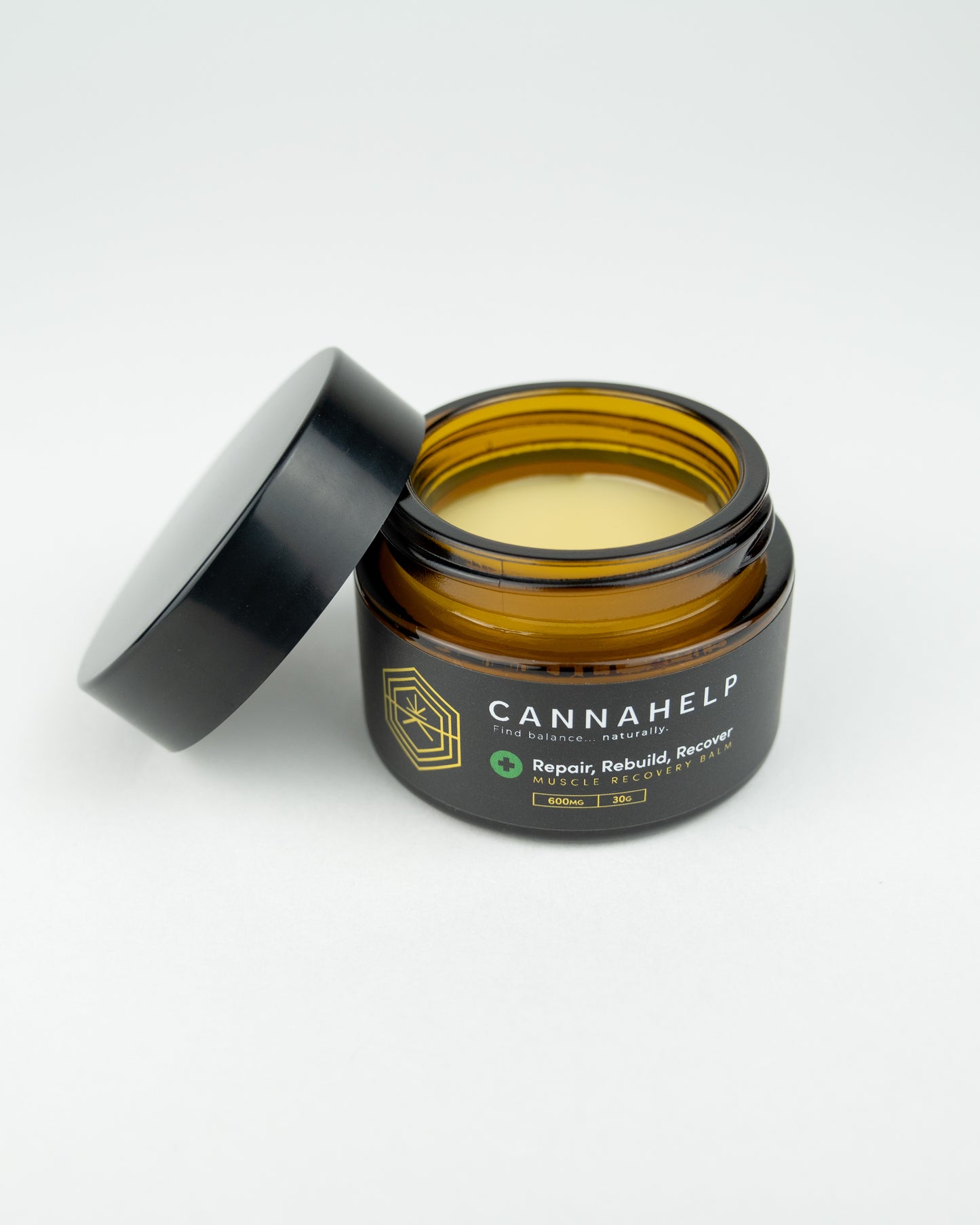 Cannahelp Muscle recovery balm 600mg CBG/CBD