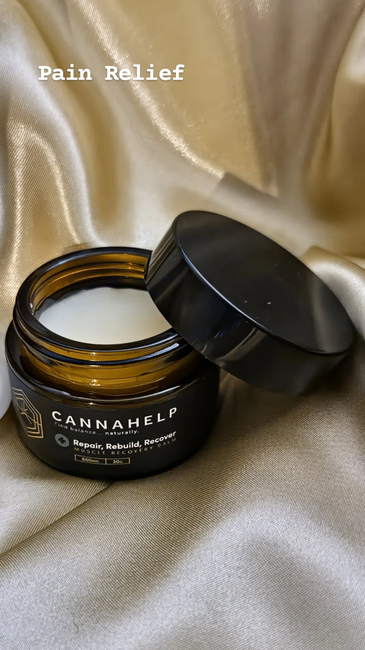 Cannahelp Muscle recovery balm 600mg CBG/CBD